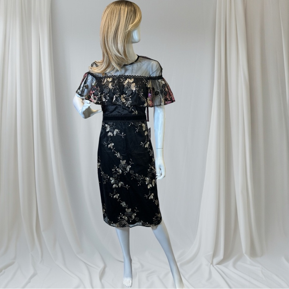 Lulu's NWT Black Sheath Dress